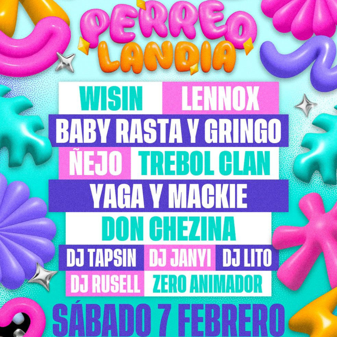 Perreolandia 2026 presenta su poderoso line up: los máximos referentes del reggaetón old school se reúnen en Santiago